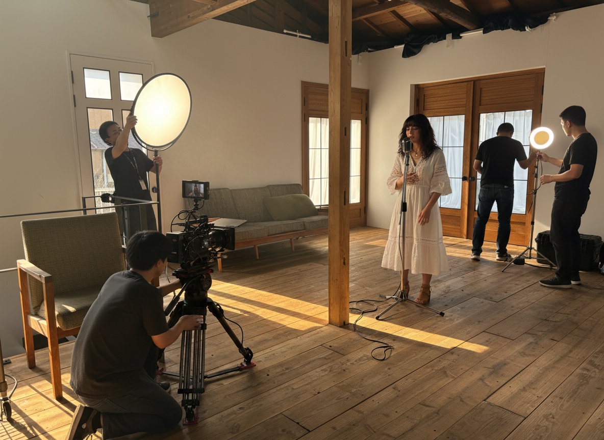 千葉でMV撮影ができる芝生付きハウススタジオ